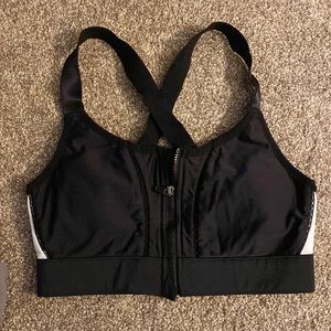 Fabletics small zipper sports bra